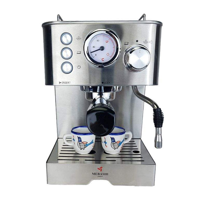 mebashi espresso maker meecm2014 DOMINOKALA 01 فروشگاه شنزل | اسپرسو ساز | سرخ کن | آبمیوه گیری | اتو